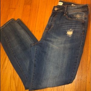 NEVER WORN Pacsun Bullhead high rise skinny jeans